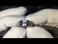 Soundwave ring / Titanium