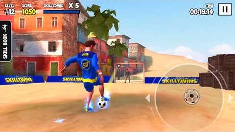 You wanna be awesome at football too? Learn from my Skill Run! #SkillTwinsFootballGame @SkillTwins