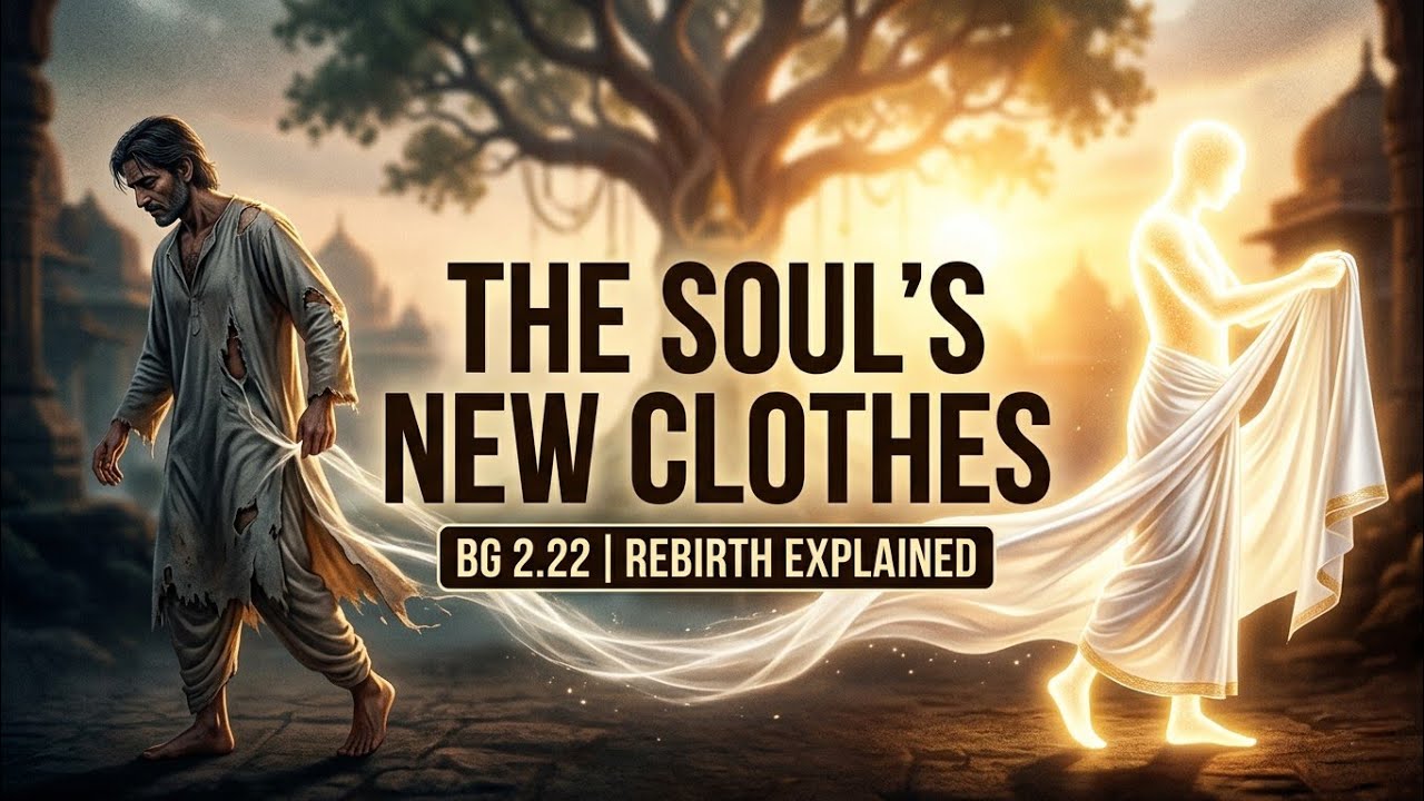 Bhagavad Gita 2.22 | The Soul Changes Bodies Like Clothes