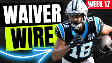 🚨 Top FANTASY CHAMPIONSHIP Waiver Wire Targets in Week 17 Fantasy Football! 🚨