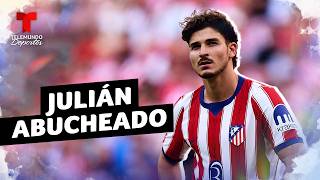 Julián Álvarez silbado en el Metropolitano: ¿qué pasó con Atlético de Madrid? | Telemundo Deportes