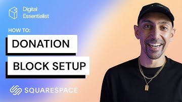 Squarespace How to Setup Donations