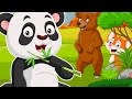 Peek a boo song  fruity panda  nursery rhymes  kids songs