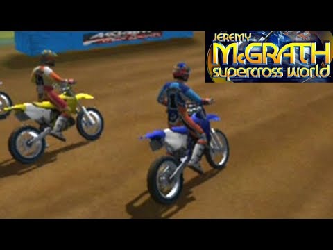 Jeremy McGrath Supercross World ... (PS2) Gameplay