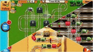 Rail Maze 2 Unstoppable Gameplay - Train Puzzle Game - Android Gameplay #81 screenshot 5