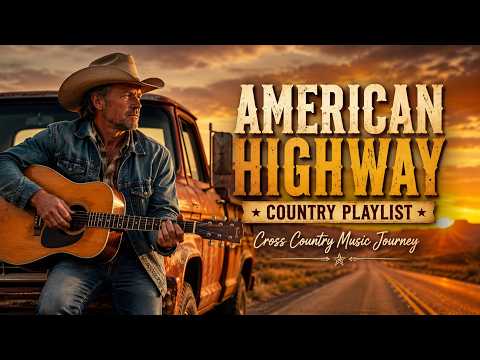 American Highway Country Playlist  Cross Country Music Journey