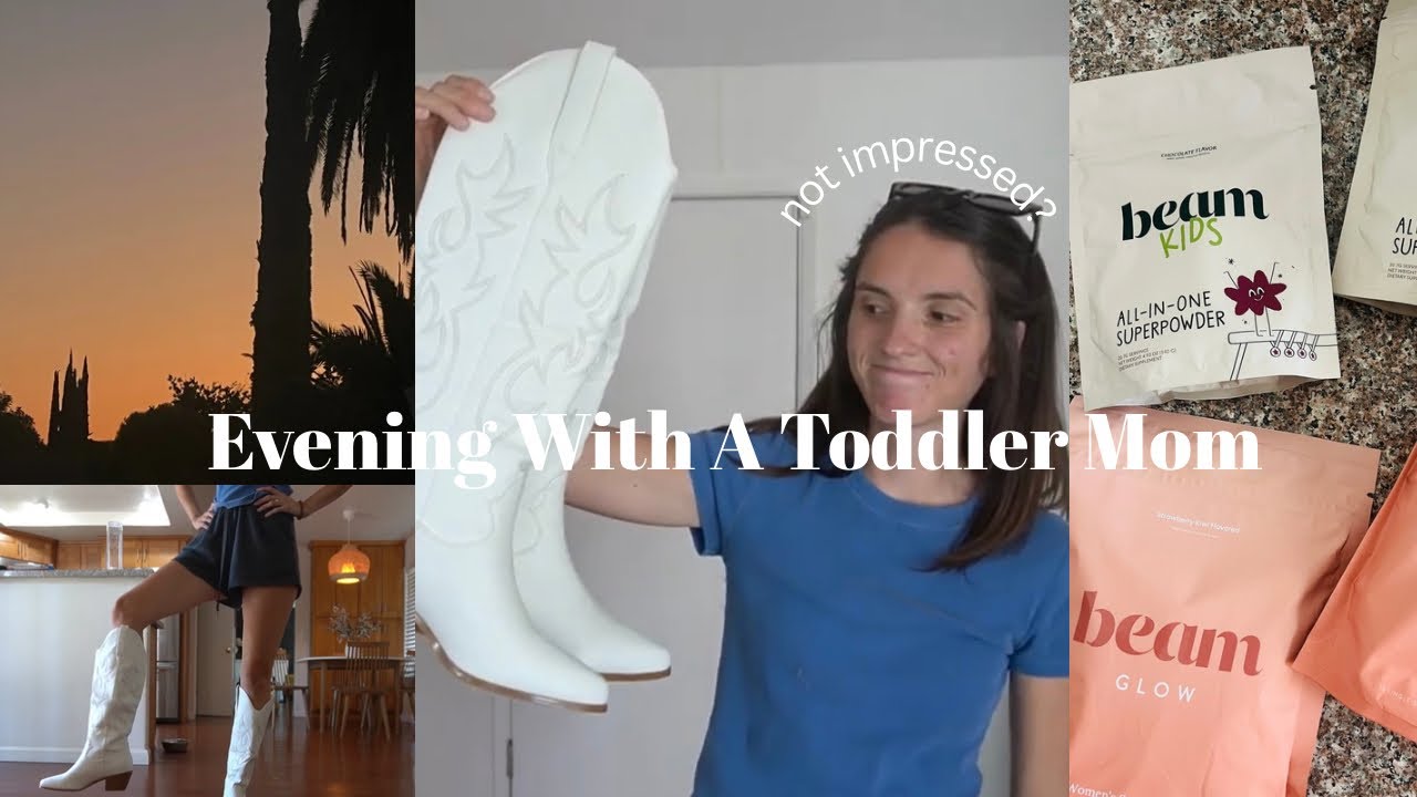 What Nights Really Look Like | SAHM Evening Routine + Something Fun in the Mail