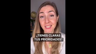 ⭐️ ¿TIENES CLARAS TUS PRIORIDADES? ⭐️