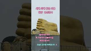 #사찰여행밀양영산정사 #자연치유 #travel #감사한마음