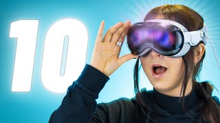 Apple Vision Pro - TOP 10 FEATURES !! by Hayls World 102,371 views 2 months ago 12 minutes, 18 seconds