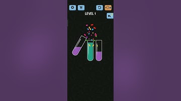 Water Colour Sort | Level 1 to Level 10 | Android Mobile Gameplay