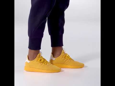 tenis pharrell williams amarelo
