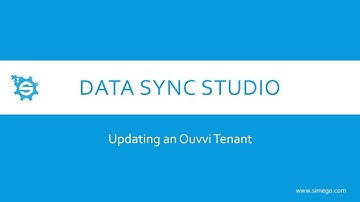Simego Data Sync Studio Update Ouvvi Tenant