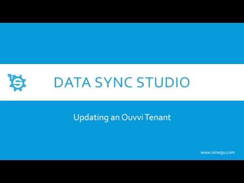 Simego Data Sync Studio Update Ouvvi Tenant