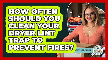 How Often Should You Clean Your Dryer Lint Trap To Prevent Fires? - Homekeeping Handbook
