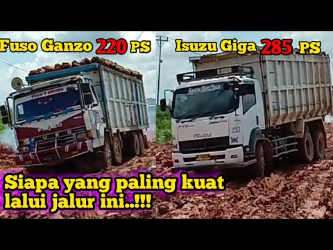  Isuzu  Giga  285  Ps  Fuso Ganjo 220 Ps  Siapa Yang Paling 