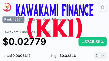 How to buy Kawakami Finance (KKI) Crypto/Token IN PANCAKESWAP USING BSC Matamask or TRUST WALLET