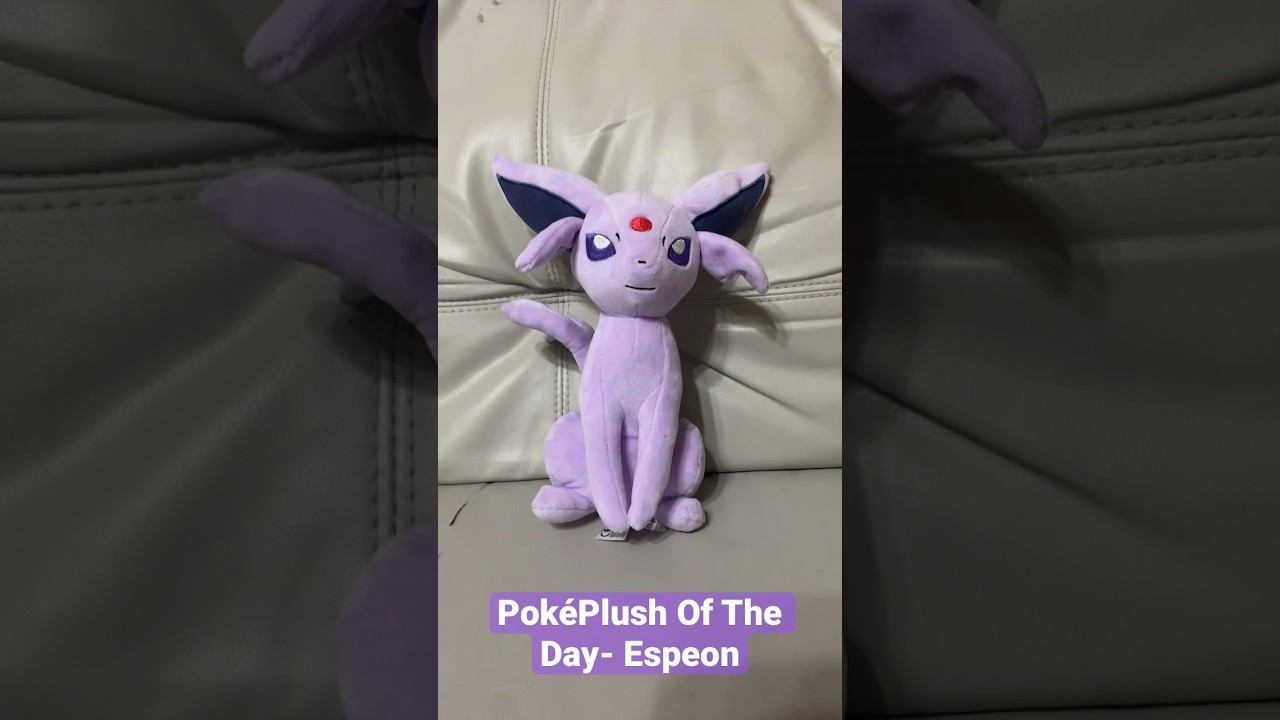 PokéPlush Of The Day- GameStop Espeon