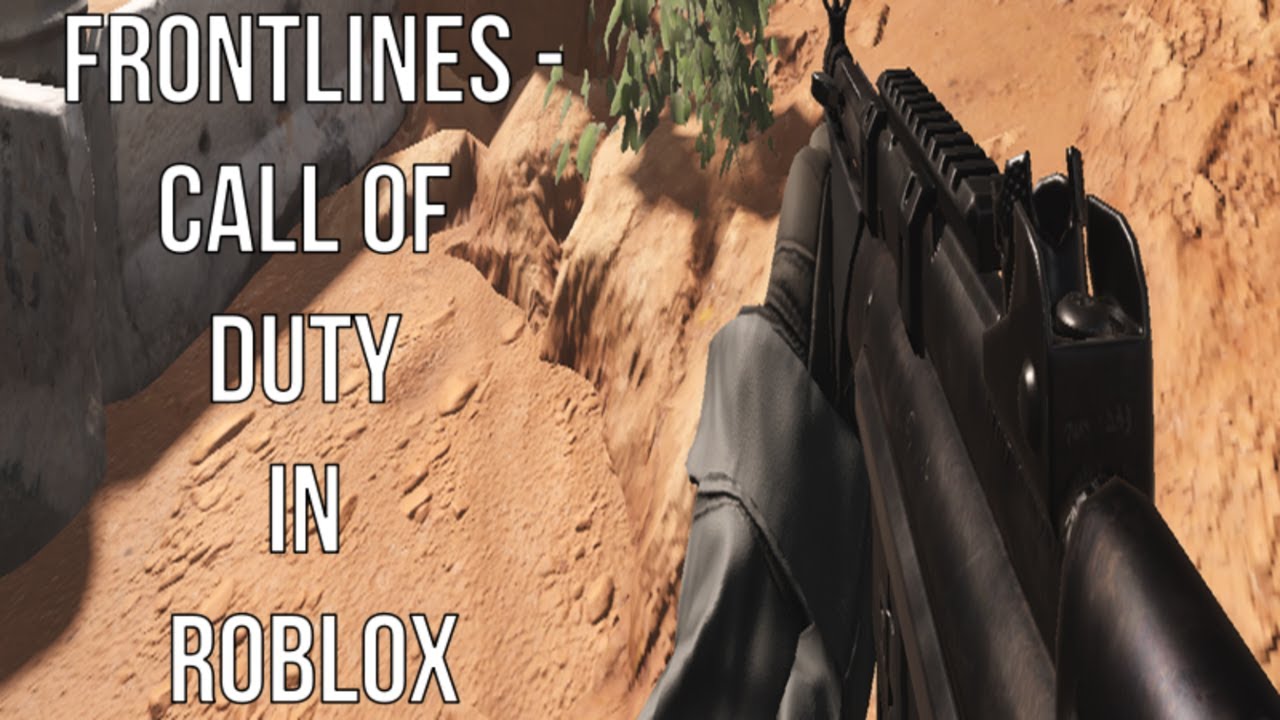 Roblox Frontlines creator reveals how he made viral Call of Duty-inspired  game - Dexerto