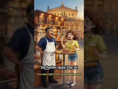 Ordering Food at a Vienna Würstelstand #shorts