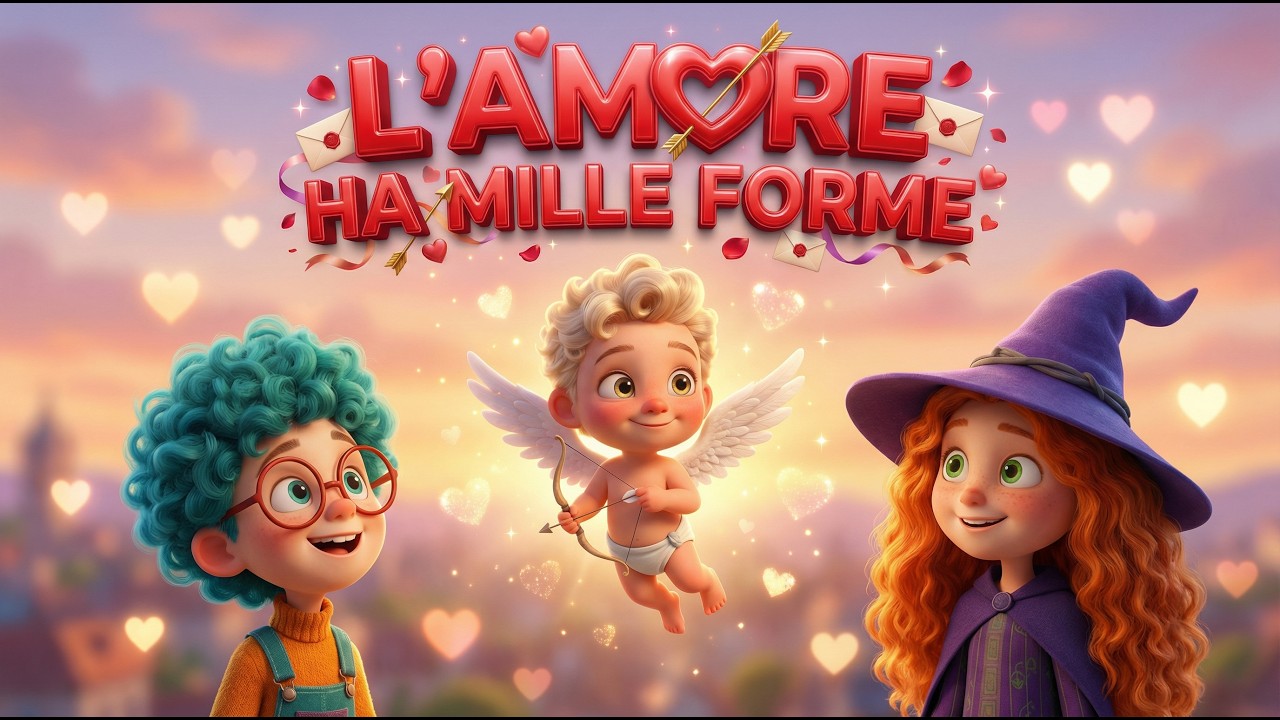 💖🎶 L’AMORE HA MILLE FORME | Canzone per Bambini – San Valentino