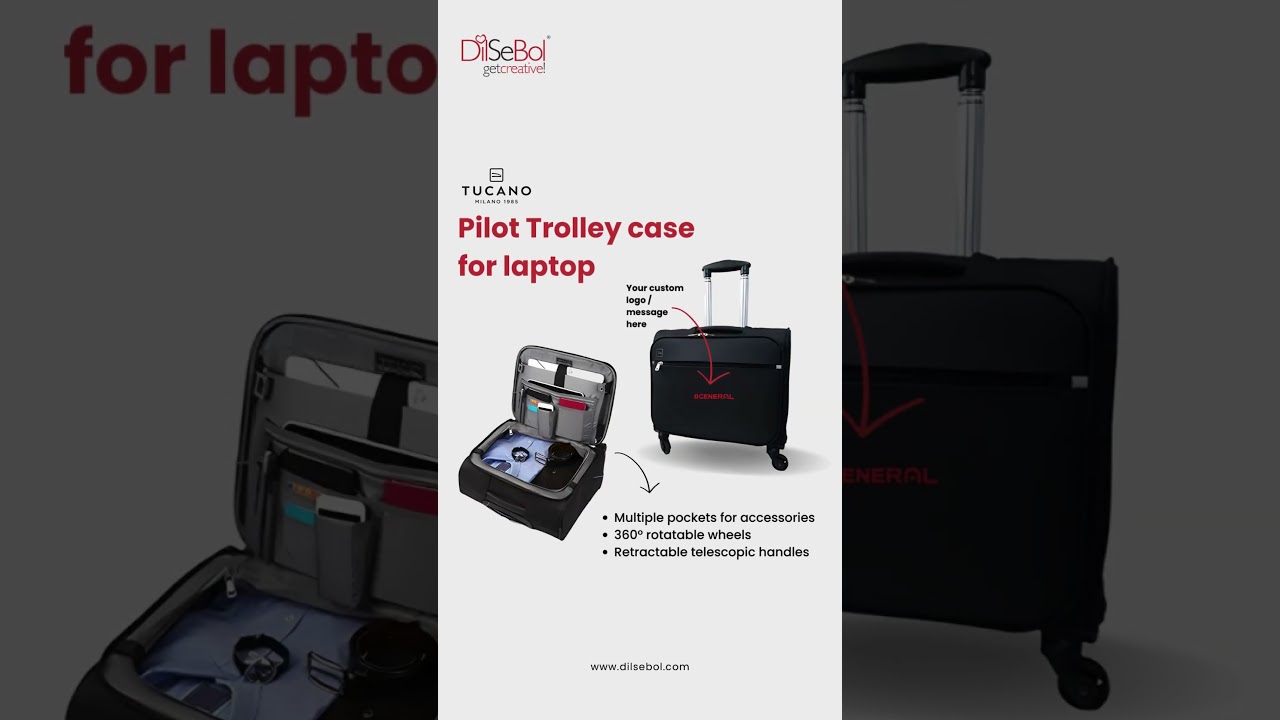Pilot Trolley case for laptop 