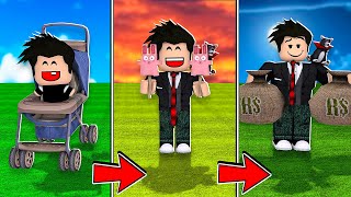 LOKIS PEQUENO FICOU GRANDE ADULTO | Roblox - Growing Up