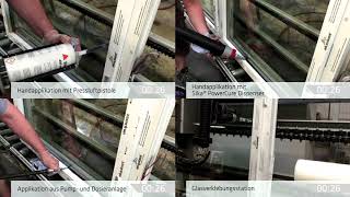 Verschiedene Applikationstechniken Bei Der Strukturellen Glasverklebung Im Vergleich