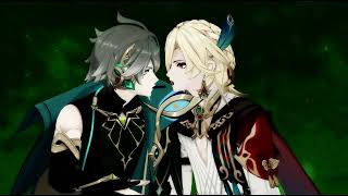 【Genshin Impact MMD】- Pocky Game - 【Alhaitham & Kaveh】#genshinimpact #genshinimpactmmd