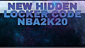 *NEW* HIDDEN 2K20 LOCKER CODE FOR A FREE LEAGUE PACK!! 2K20 MyTEAM