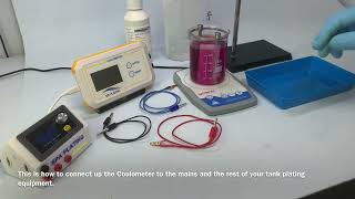 Using our Coulometer to gold tank plate to vermeil standard