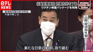 【行動制限緩和】専門家ら了承 “ワクチン検査パッケージ”を利用