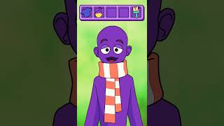 GRIMACE MAKEOVER Animation #shorts #memes #transformation