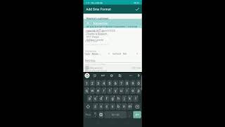 ftouch pos android -  sms template design