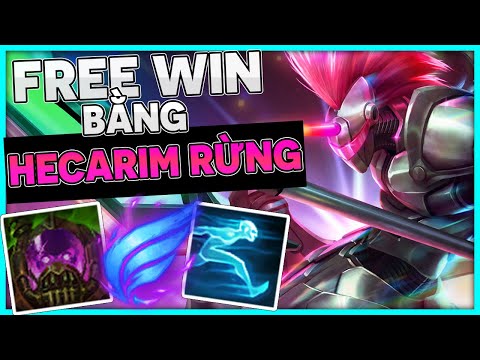 Video HƯỚNG DẪN CHƠI HECARIM RỪNG MÙA 11 - Full gameplay - youtube