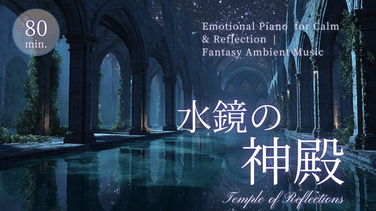 【癒しのピアノBGM】水鏡の神殿 – Piano Temple of Reflections | Quiet Fantasy Music