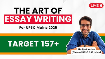 Strategy for Essay Writing | UPSC Mains Essay Paper