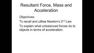 Celebrity GCSE Physics - Forces Lesson 5 - Force, mass and acceleration Net Worth