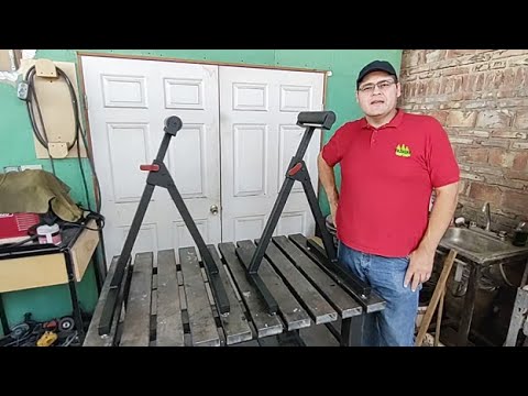 Make Adjustable Roller Stand (with readily available material s