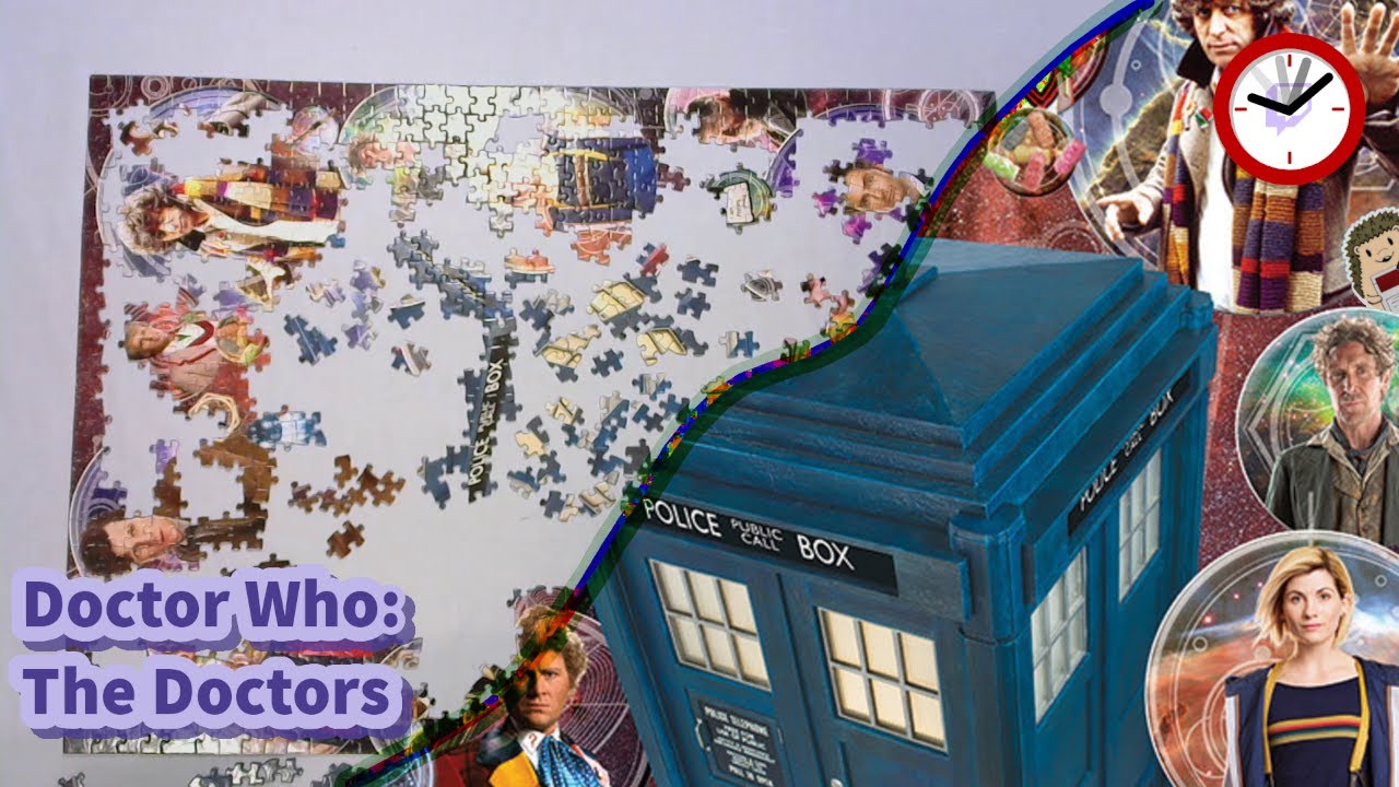 Timelapse: Doctor Who: The Doctors Jigsaw Puzzle (Cobble Hill)(1000 Pieces)