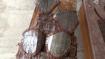 lamellar part 3 or how I made Splint armor