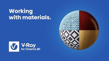 V-Ray for Cinema 4D — Working with materials