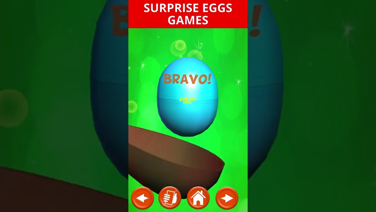Surprise Eggs Game With More Than 30 Games ️ Gameplay Fun 👍 shorts YouTube