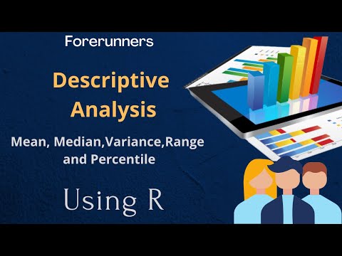 Mean, Median, Variance, Range and Percentile in R | Descriptive Analysis By Priyanka Singh | Part 2