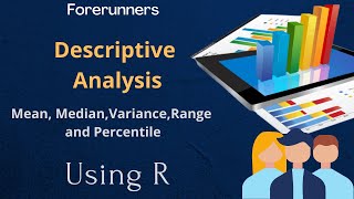 Mean, Median, Variance, Range and Percentile in R | Descriptive Analysis By Priyanka Singh | Part 2