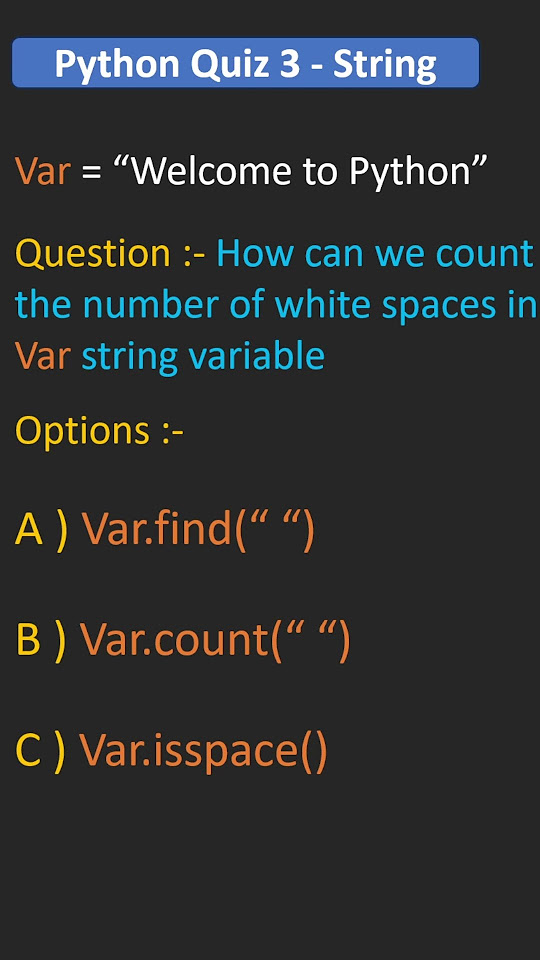 Python Space Count - YouTube