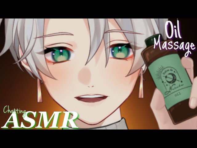 【ASMR/睡眠導入】眠くなるオイルマッサージで耳をとろとろにするASMR⚜️【女性向け/マッサージ/耳かき】Earcleaning massage ASMR #asmr #vtuber
