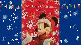 Christmas Story Kids Book Read Aloud Mickeys Christmas Magic Disney Storybook Advent Calendar
