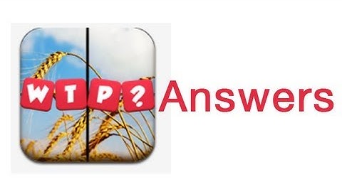 What The Pic?! Answers Level 100