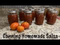 How To Make Homemade SALSA! Canning Salsa